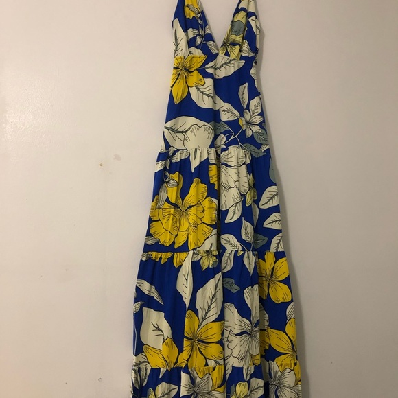 Maaji Sand Castle Multicolor Floral  Maxi Dress S - Picture 5 of 10